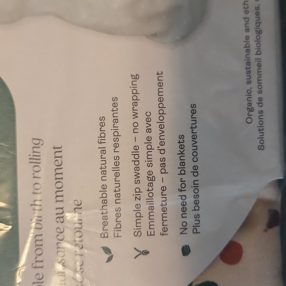 COPY - ergoPouch Australia cocoon swaddle bag, 0 to 3M, peach with fruits - Picture 9 of 10